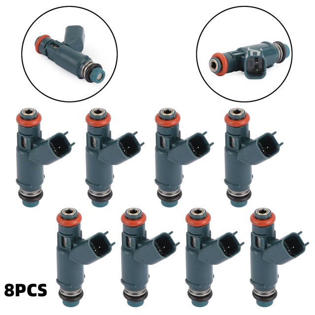 8PCS Fuel Injectors 2W93-BA Fit for Jaguar 03-09 4.2L Fit for Land Rover 08-09 4.2L