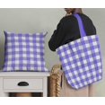 thumbnail image 5 of Soimoi Satin Silk Fabric Gingham Check Print Sewing Fabric Yard 42 Inch Wide, 5 of 5