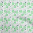 thumbnail image 1 of oneOone Polyester Spandex Green Fabric Floral Sewing Craft Projects Fabric Prints By Yard 56 Inch Wide, 1 of 4