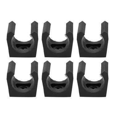 Clips de Queue de Billard, 6 Pcs Clips de Rangement en Plastique pour Billard, Mini Organisateur de Canne à Pêche
