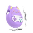 thumbnail image 4 of Purple Tamagotchi Protective Case Soft Silicone Cover With Tpu Screen Protector 360 Degree Protection For Electronic Pet Game Device Protective Cover, 4 of 4