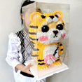 thumbnail image 2 of 3700pcs Cute Tiger Building Block Model Kit, DIY Tiger Sports Activity Toy Set, Perfect Christmas/Thanksgiving/Easter Gift for Ages 14+, 2 of 5
