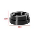 thumbnail image 4 of Ruiboury Premium 70mm Steering Wheel Adapter Plate for G29 Racing Performance Black 1Set, 4 of 6