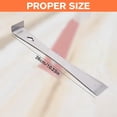 thumbnail image 4 of Upgrade Stainless Steel Pry Bar Scraper Set - Multifunctional Trim Puller Tool for Baseboard Nail Removal and Small Flat Pry Bar for Pulling Tasks, 4 of 6