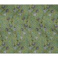 thumbnail image 4 of oneOone Cotton Flex Fabric Leaves & Floral Block Printed Fabric 1 Yard 40 Inch Wide, 4 of 4