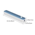 thumbnail image 3 of Refillable Magnetic Plastic Wrap Dispenser with Slide Cutter, Sturdy Food Cling Wrap Film Cutter, Press and Seal Plastic Wrap, Plastic Wrap Dispenser with Cutter, 3 of 6