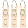 thumbnail image 3 of 6pcs Piano Tuning Maintenance Supply Linkage Shaft Frame Wooden Middle Shaft Frame, 3 of 8