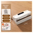 thumbnail image 2 of Plastic Bag Sealer Crimpit Wrap Sealer Mini Bag Sealer Sealing Machine Small Household Sealer Wrap Sealer Press And Seal Wrap Vacuum Sealer Machine ,Easy to Use, 2 of 6