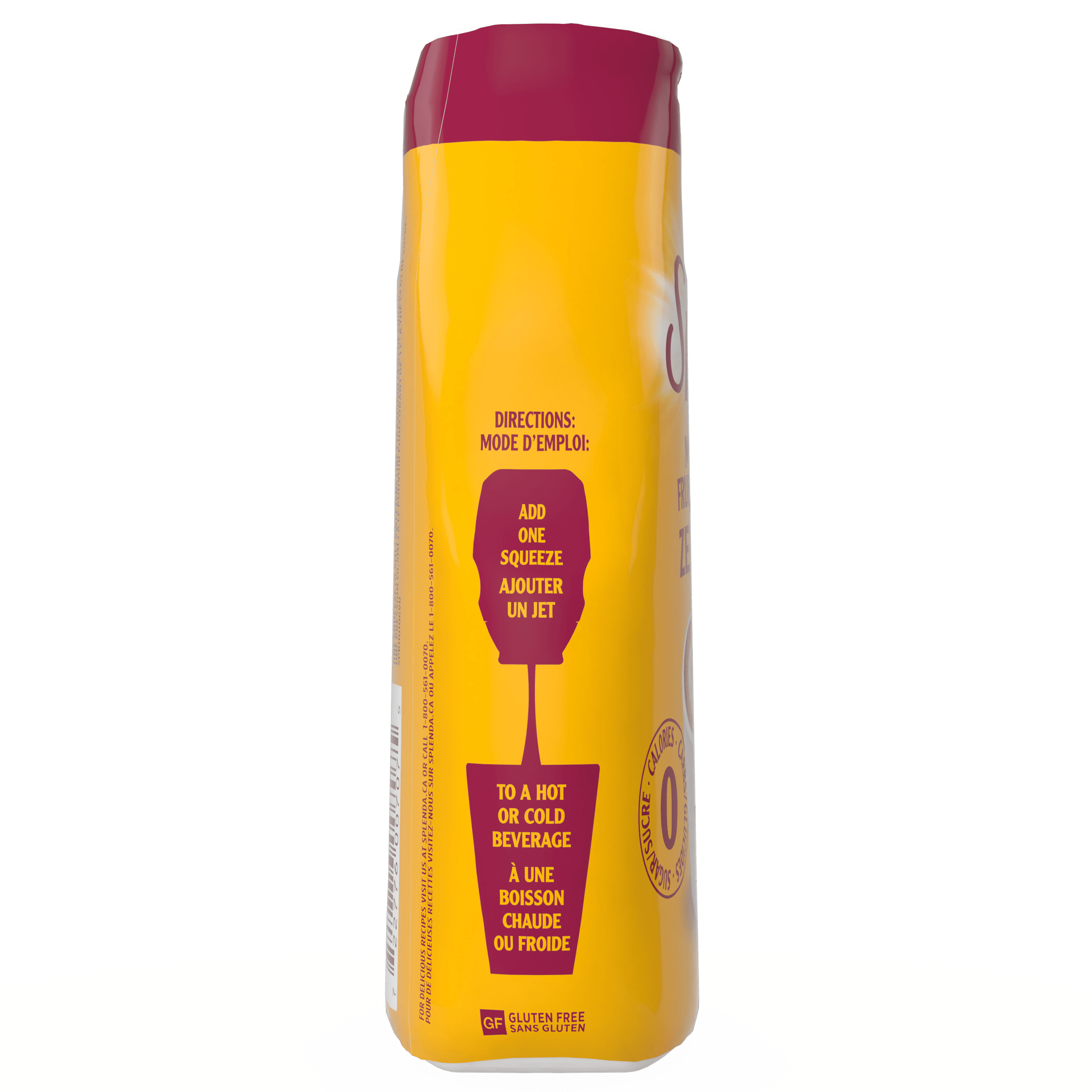 Splenda, Keto, Fruit des Moines, liquide édulcorant sans calories, 100mL bouteille