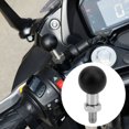 thumbnail image 1 of Support de Tête de Boule de Rétroviseur de Moto Robuste pour Accessoire Universel, Fabriqué avec des Matériaux, Conception de Filetage à Droite, 1 of 8