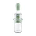 thumbnail image 2 of Glass Oil Bottle With Silicone Brush Silicone Dropper 2 In 1 Portable Heat Resistance Oil Container For Air Fryer Cooking Pancake Baking, 2 of 8