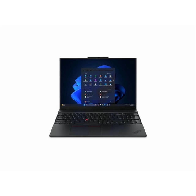 Lenovo ThinkPad E16 Gen 3 21SR0035US Portable 16 Pouces - Intel Core Ultra 5 225U - 16 Go - 256 Go SSD - Windows 11 Pro - Caméra Web - Norme Réseau Local Sans Fil IEEE 802.11ax