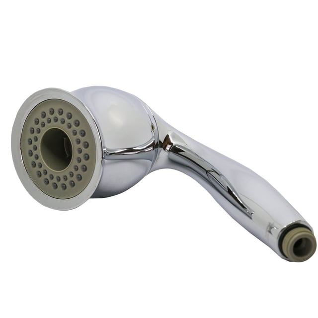 ShowerMe Chrome Handheld Shower Head - Dual Spray, 60 Inch Hose, Water Diverter, Tool-Free Install