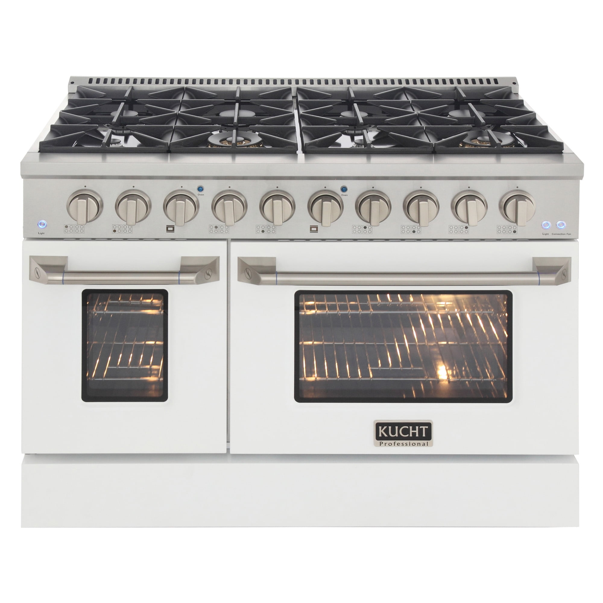 48-in Natural Gas Range with 8 Burners Grill/Griddle and Convection Oven