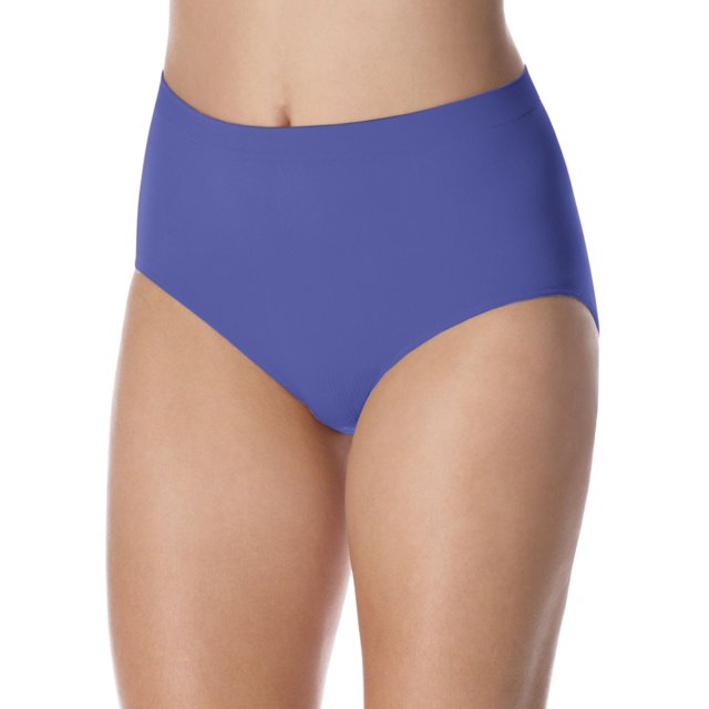 Bali Comfort Revolution Womens Microfiber Seamless Brief - Best-Seller, 8/9