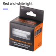 thumbnail image 2 of mtvxesu Led Bicycle Tail Light with 4 Light Modes, Water-Resistant Design, Easy Installation for Road and Mountain Bikes, Includes Charging Cable, 1 Count, 2 of 2