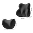 thumbnail image 3 of Car Headrest Lumbar Cushion Set | Ergonomic Neck & Back Support | Foam & Elastic Sponge | Multiple Colors | 39x34x5cm | Suitable for Driving & Travel, 3 of 6