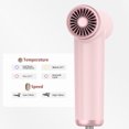 thumbnail image 3 of High-Speed Ionic Hair Dryer with 110,000 RPM Brushless Motor, Professional Lightweight Blow Dryer for Fast Drying, Frizz Control & Shine, Includes Magnetic Nozzle, 3 of 15