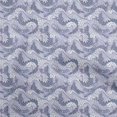 thumbnail image 1 of oneOone Polyester Spandex Grayish Purple Fabric Asian Japanese Wave Sewing Material Print Fabric By The Yard 56 Inch Wide, 1 of 4