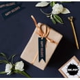 thumbnail image 4 of Inkdotpot Pack Of 50 Real Rose Gold Foil Paper Tags Happy Holiday Favor Hang Tags, 4 of 6