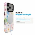 thumbnail image 2 of SKLYDDI Étui Fleur Rose Mignonne pour iPhone 11, Compatible avec MagSafe, 2 of 7
