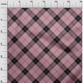 thumbnail image 2 of oneOone Georgette Viscose Fabric Tartan Check Fabric Prints By Yard 42 Inch Wide, 2 of 4