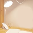 thumbnail image 4 of Lampe de Bureau à Clipser - Lampe de Lecture LED Rechargeable par USB pour Soins des Yeux - Lampe de Chevet pour Chambre/dortoir - Luminosité Réglable pour Étudiants, 4 of 6