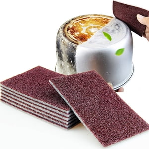 Amzcrzy Appareils de cuisine 10Pcs Éponge de Carborundum Emery Eponges forQuickly Nettoyer l'éponge outil de nettoyage de cuisine 13.5*9*0.5Cm nettoyage de l'Éponge ustensiles de cuisine ensemble Gadgets de cuisine