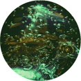 thumbnail image 1 of Ahgly Tapis Rond Lavable en Machine Intérieur Transitionnel Noir Nuit, 7 Pieds Rond, 1 of 7