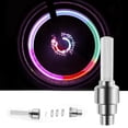 thumbnail image 4 of 5Pcs Bike Tire Lights under $5! Cagogo Rechargeable Bike Tire LED Lights, Wind Fire Wheel Spoke Lights, Night Riding Safety Flashers, Waterproof Cycling Accessories, Easy Install Wheel Decor, 4 of 5
