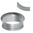 thumbnail image 3 of 1pc 75-250mm Adapter Flange Connection Metal Vent Pipe Fitting Wall Air Pipe Hose Flange Adapter For Ventilation Systems, 3 of 9