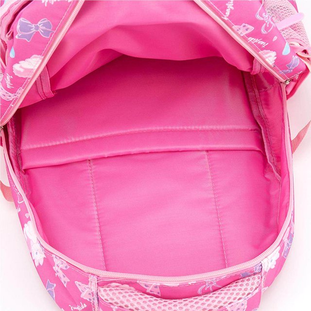3 Pcs Teen Girls Backpack School Girls Backpack School Book Bag Set with Lunch Box and Pencil Case