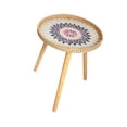 thumbnail image 1 of veasfak Table d'Appoint Table Basse Table d'Accent Rétro pour Salon Jardin Porche C, 1 of 9