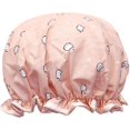 thumbnail image 1 of ORUYROP allydrew Bonnets de Douche Réutilisables Imperméables pour Femmes Cheveux Longs, Chatons, 1 of 4