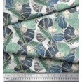 thumbnail image 2 of Soimoi Rayon Fabric Artistic Flower Printed Craft Fabric by The Yard 56 Inch Wide, 2 of 3