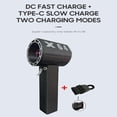 thumbnail image 4 of Electric Air Duster, Stepless Adjustable Jet Dry Blower Portable Turbo Jet Fan, Mini Jet Blower Rechargeable Air Blower for Computer Keyboard Car, 4 of 7