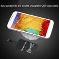 thumbnail image 1 of QI Wireless Charger Receiver Pad for Android Micro USB Mobile Phone, 1 of 10