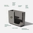 thumbnail image 2 of Veradek Block Series Span Short Plastic Planter - Gray, 2 of 11