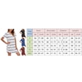thumbnail image 3 of 2025 Chemise de Nuit à Manches Courtes à Rayures pour Femmes, Imprimé Chandeliers, Col Rond, Mignonne, Robe de Nuit pour Femmes, Robe de Nuit en Coton, Chemise de Nuit Confortable, 3 of 4