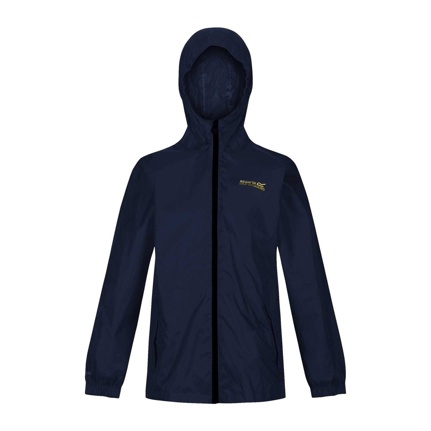 Regatta Great Outdoors Boys/Girls Pack It Jacket III Waterproof Packaway Black