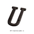 thumbnail image 2 of Decodeary Impeccable Metal Letters House Sign Easy-to-Install And Fade-Resistant Durable B17--U 1Set, 2 of 6