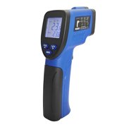 TFixol TM550 Industrial Handheld Infrared Thermometer with Backlit Display, -50~550℃ Range, Fast 500ms Response, 12:1 D:S Ratio, Celsius/Fahrenheit Switchable, Includes 9V Battery