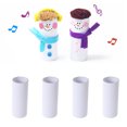 thumbnail image 4 of 12pcs Kraft Paper Tubes Cardboard Tubes for Storage Art Drawings Posters Paintings Protector (White), 4 of 7