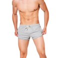 thumbnail image 3 of Plebaso Mens Gym Shorts Drawstring Cotton Running Shorts Breathable Athletic Workout Shorts with Pockets, 3 of 4