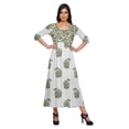 thumbnail image 1 of Moomaya Kurti Ligne A pour Femmes Kurti Longue Imprimée Robe Haut Indien pour Femmes, 1 of 5
