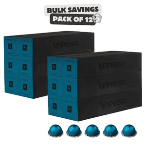 BULK BUY Boîte de 12 – Nespresso Vertuo Odacio Capsules de café, (Total 120 Gélules) – Compatible avec Nespresso Vertuo Machines, pods recyclables