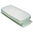 thumbnail image 2 of Barker Mfg. Refrigerator Vent 12603 For Ventilation of RV Refrigerator Unit; Exhaust Roof Vent; 22 Inch Length x 9-3/4 Inch Width; Rectangular; Off White; Plastic Base And Cover; With Base And Cover, 2 of 2
