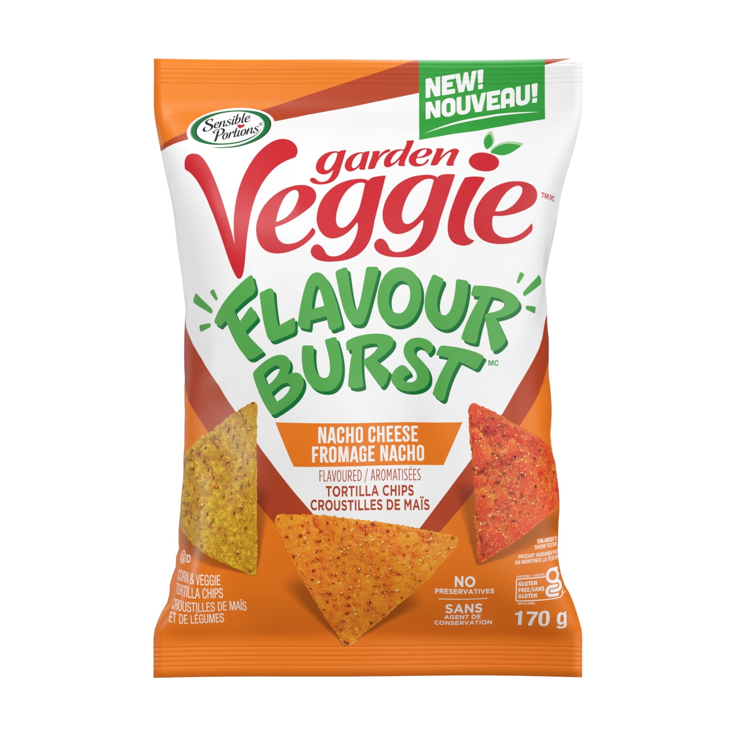 Sensible Portions Garden Veggie Flavour Bursts Nacho Cheese