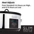 thumbnail image 4 of Crock-Pot SCCPVF710-P-WM Slow Cooker, 7 Quart, Platinum, 4 of 5