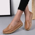thumbnail image 2 of Dakaela Mocassins pour Femmes à Enfiler Décontractés pour Conduite et Travail, Plats, Bout Rond, Chaussures de Marche, Brun 8, 2 of 6